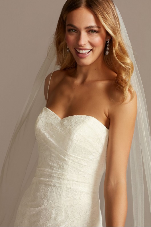 A-Line Strapless Sweetheart Neck Wedding Dress  Collection 4XLWG3805