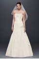 A-line Lace Wedding Dress with Side Split Detail  Collection YP3344