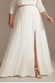 Chiffon Plus Size Wedding Separates Circle Skirt DB Studio 9DS150827