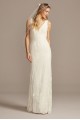 Floral Lace Wedding Dress with Tank Sleeves Galina 7KP3783