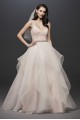 Garza Ball Gown Wedding Dress with Double Straps  Collection WG3903