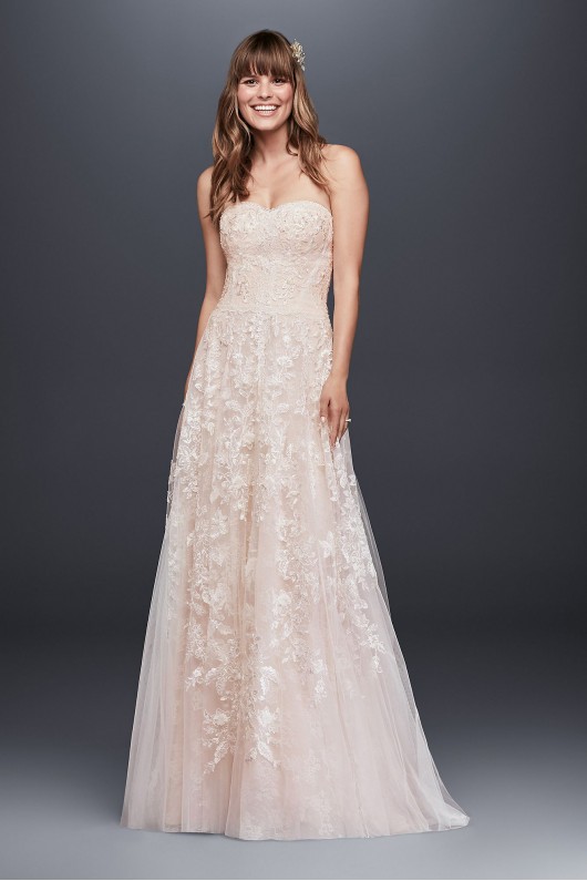 Melissa Sweet  Lace A-Line Wedding Dress Melissa Sweet MS251174