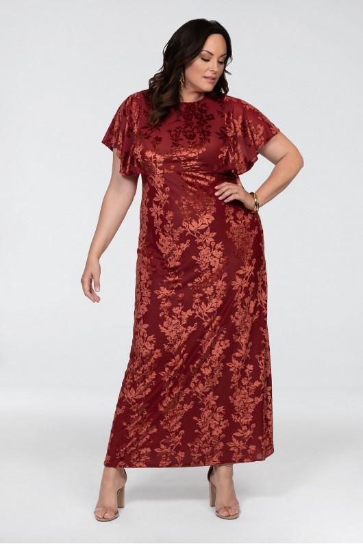 Parisian Dream Velvet Plus Size Gown Kiyonna 12190903