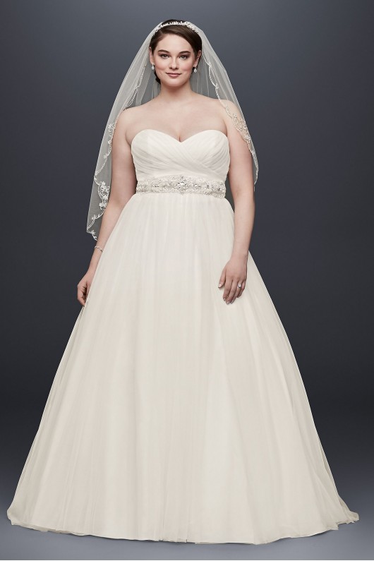 Plus Size Wedding Dress with Sweetheart Neckline  Collection 4XL9NTWG3802