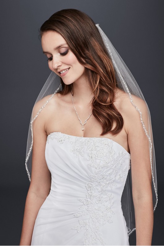 Strapless Chiffon Tall Wedding Dress with Drape  Collection 4XLV9409