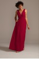 Tank Pleated Soft Net Bridesmaid Dress  F20110