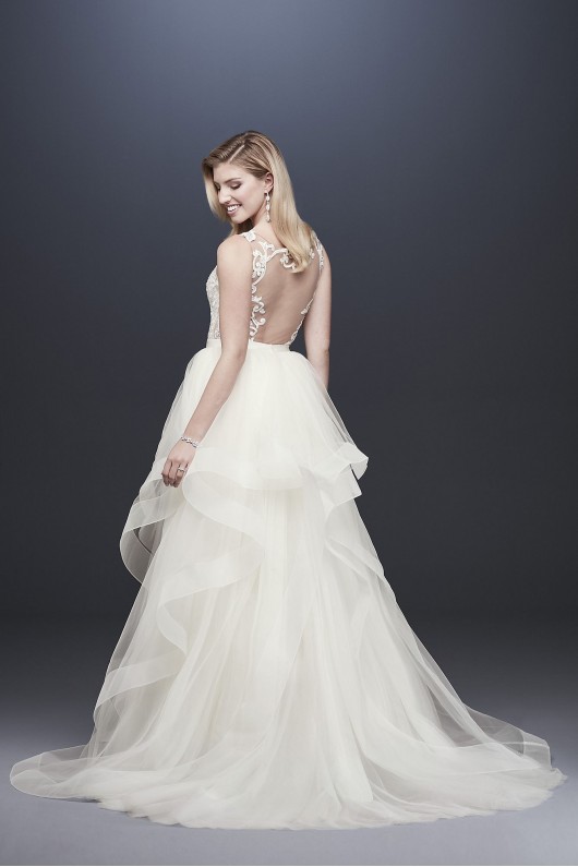 Tulle Tiered Ball Gown Wedding Skirt  Collection 4XLWG3946