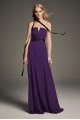 V-Wire Crepe Mermaid Bridesmaid Dress VW360453