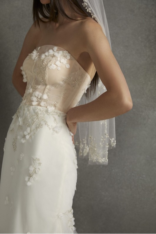 Corset Sheath Wedding Dress VW351512