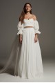 Two Piece Pleated Wedding Set VW351574