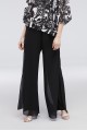 Wide-Leg Chiffon Pants with Side Slits Alex Evenings 378074